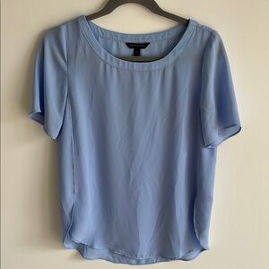 Banana Republic Blue Short Sleeve Blouse